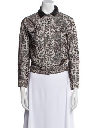 Isabel Marant Animal Print Evening Jacket
