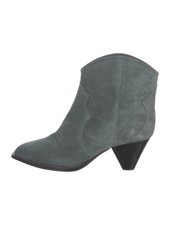 Isabel Marant Suede Western Boots