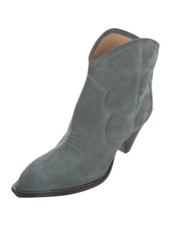 Isabel Marant Suede Western Boots