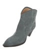 Isabel Marant Suede Western Boots