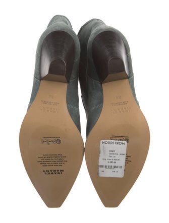 Isabel Marant Suede Western Boots