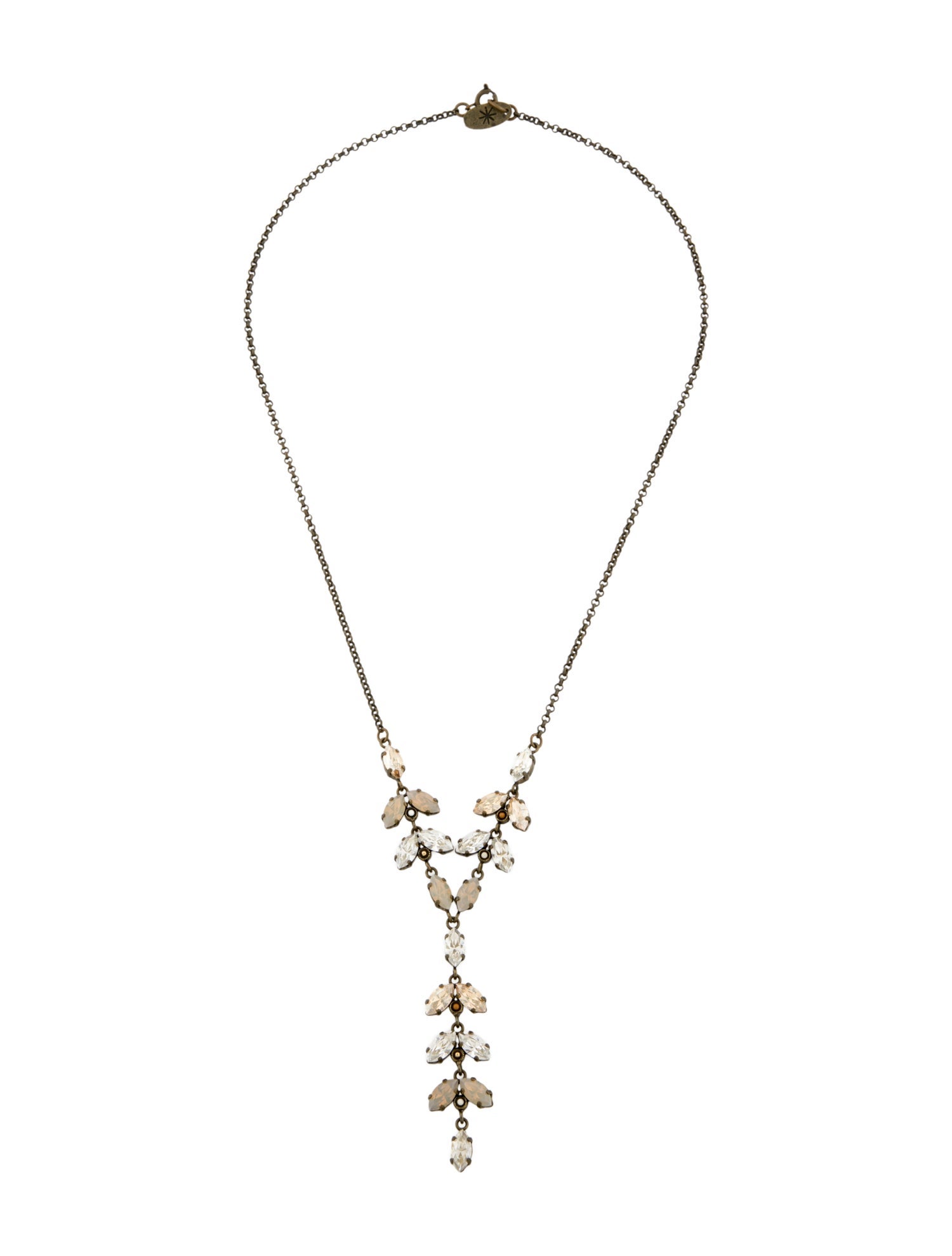 Isabel Marant Crystal Lavalier Necklace