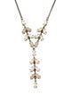 Isabel Marant Crystal Lavalier Necklace