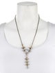 Isabel Marant Crystal Lavalier Necklace