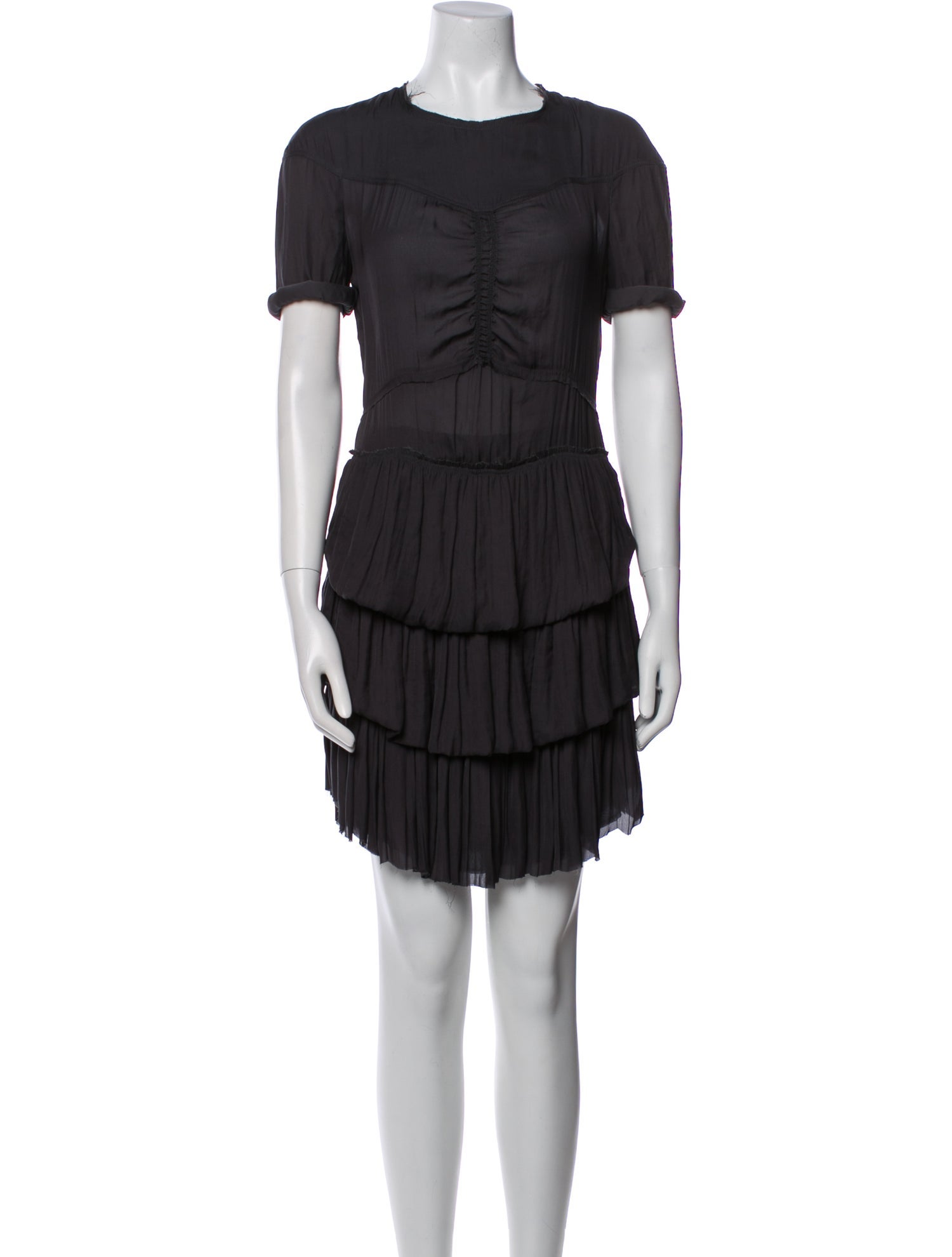 Isabel Marant Crew Neck Mini Dress