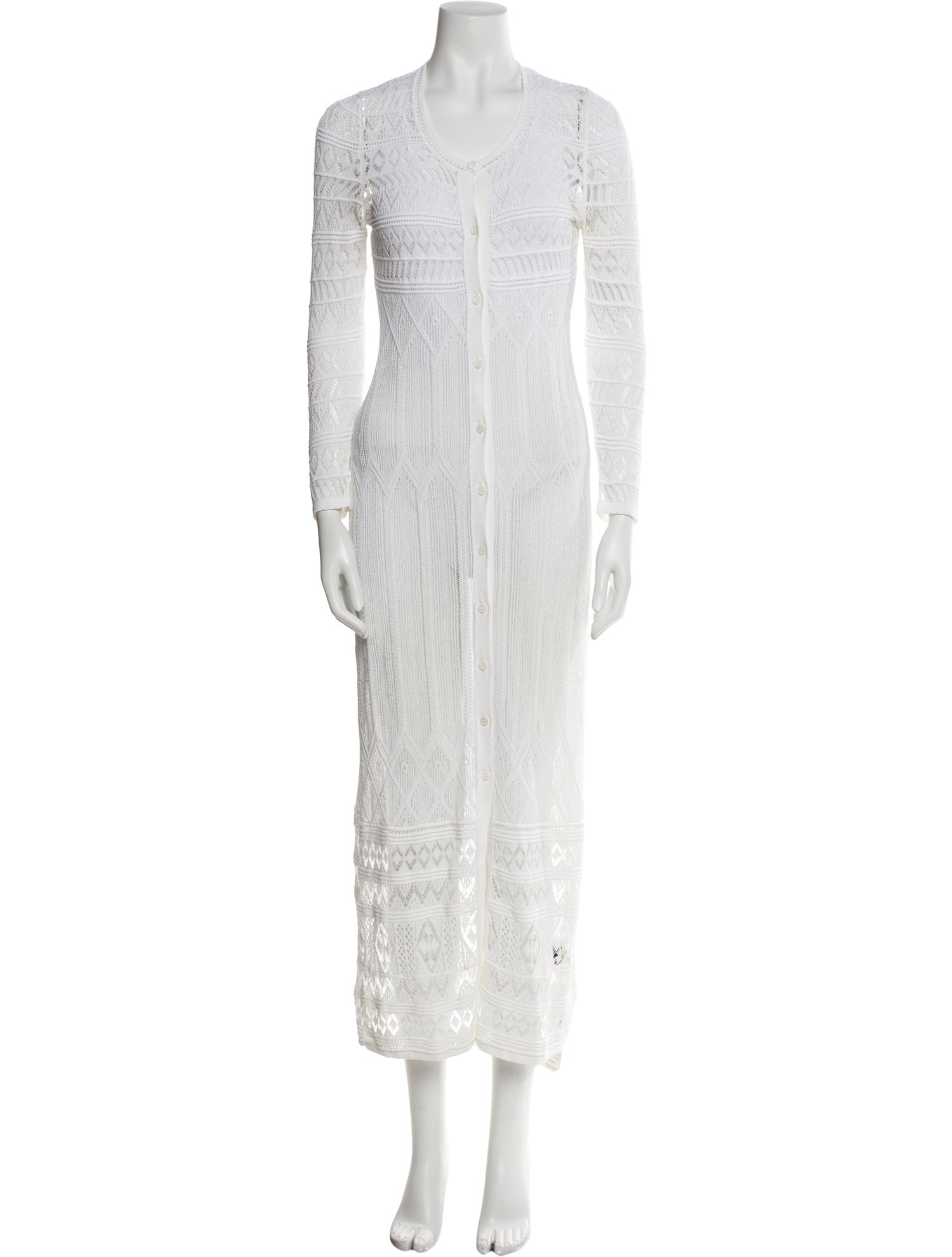 Isabel Marant Scoop Neck Long Dress