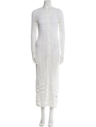 Isabel Marant Scoop Neck Long Dress