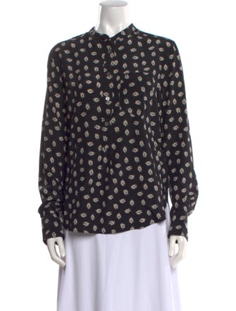 Isabel Marant Silk Printed Blouse