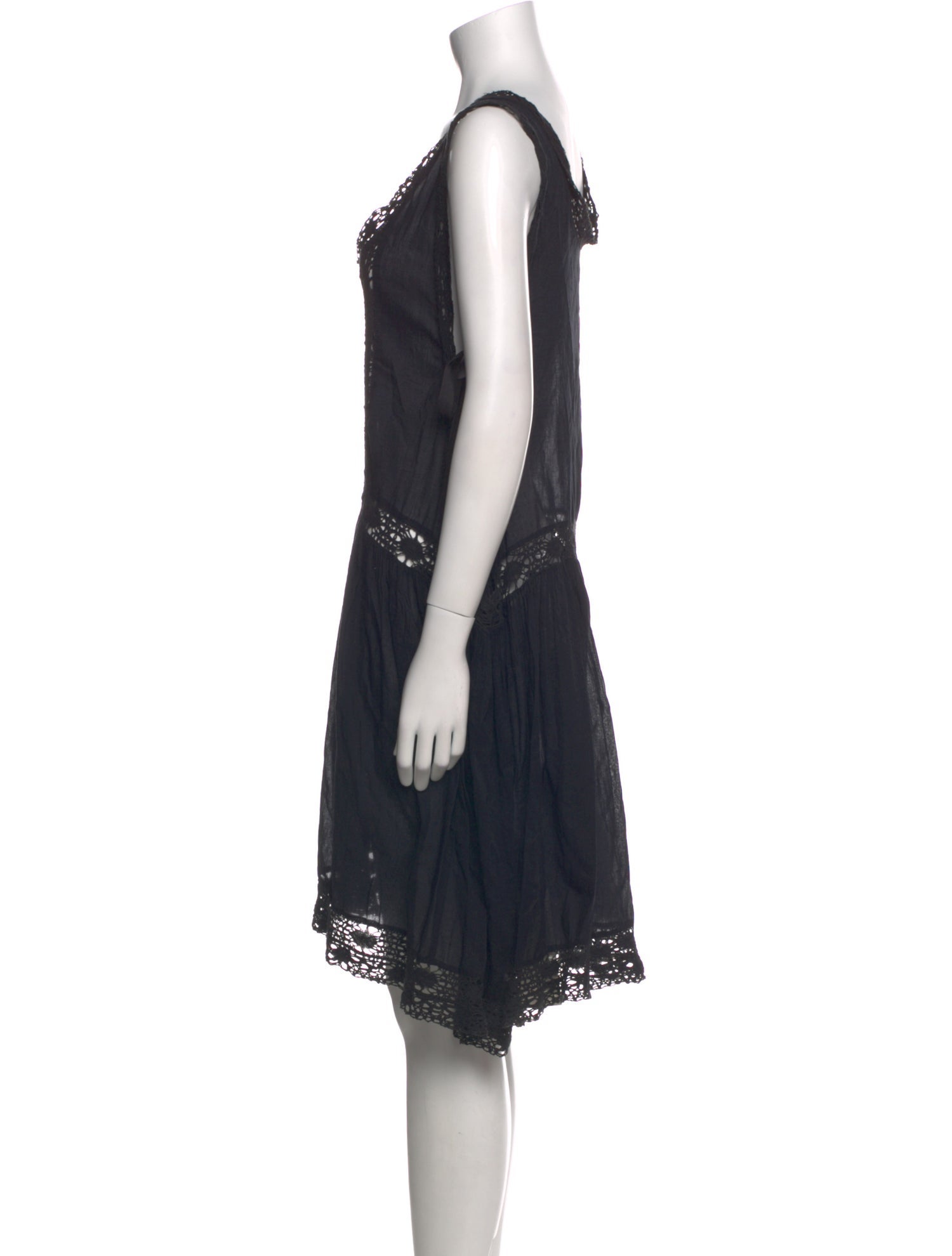 Isabel Marant Scoop Neck Knee-Length Dress