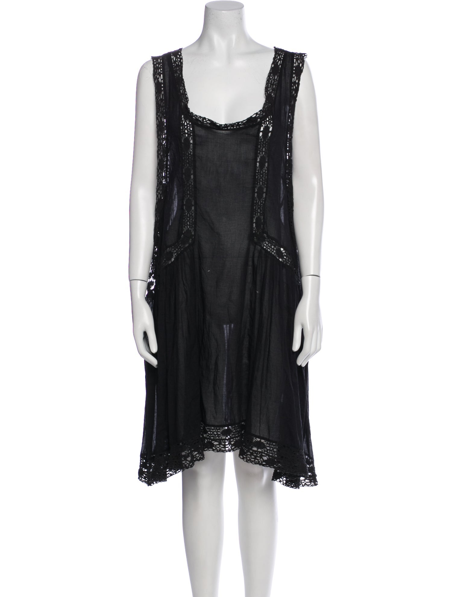 Isabel Marant Scoop Neck Knee-Length Dress w/ Tags