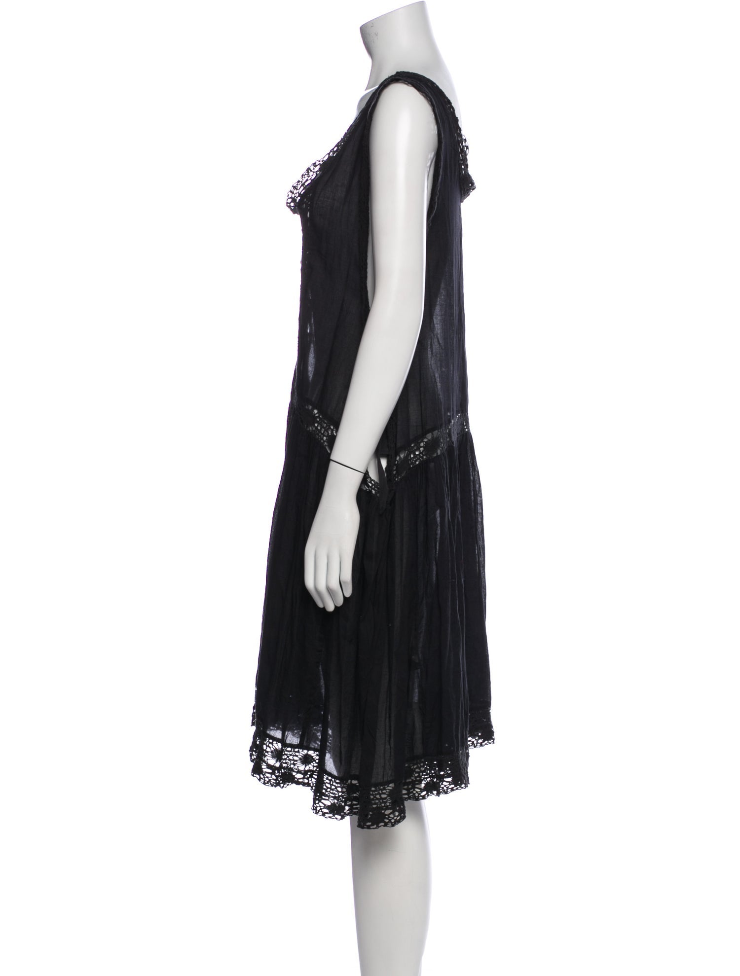 Isabel Marant Scoop Neck Knee-Length Dress w/ Tags