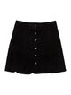Isabel Marant Calf Leather Mini Skirt