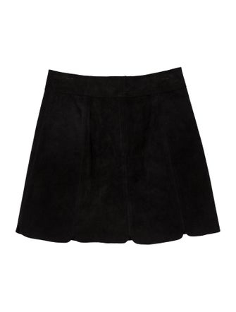 Isabel Marant Calf Leather Mini Skirt