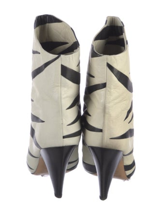 Isabel Marant Leather Animal Print Boots