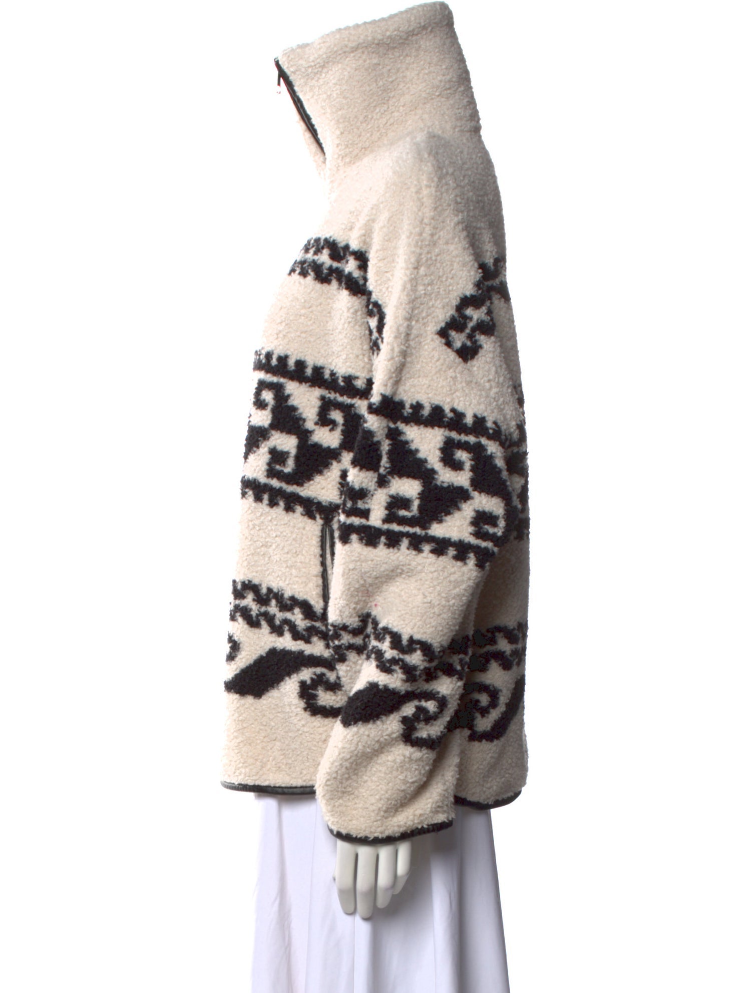 Isabel Marant Striped Turtleneck Sweater