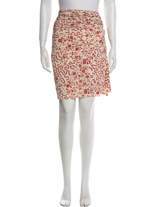 Isabel Marant Silk Knee-Length Skirt