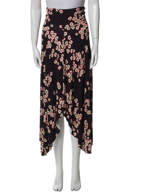 Isabel Marant Floral Print Midi Length Skirt