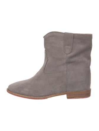 Isabel Marant Suede Moto Boots