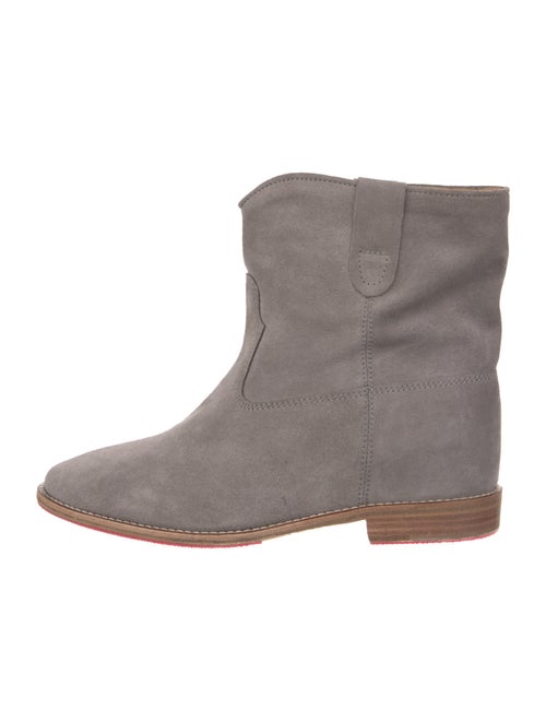 Isabel Marant Suede Moto Boots