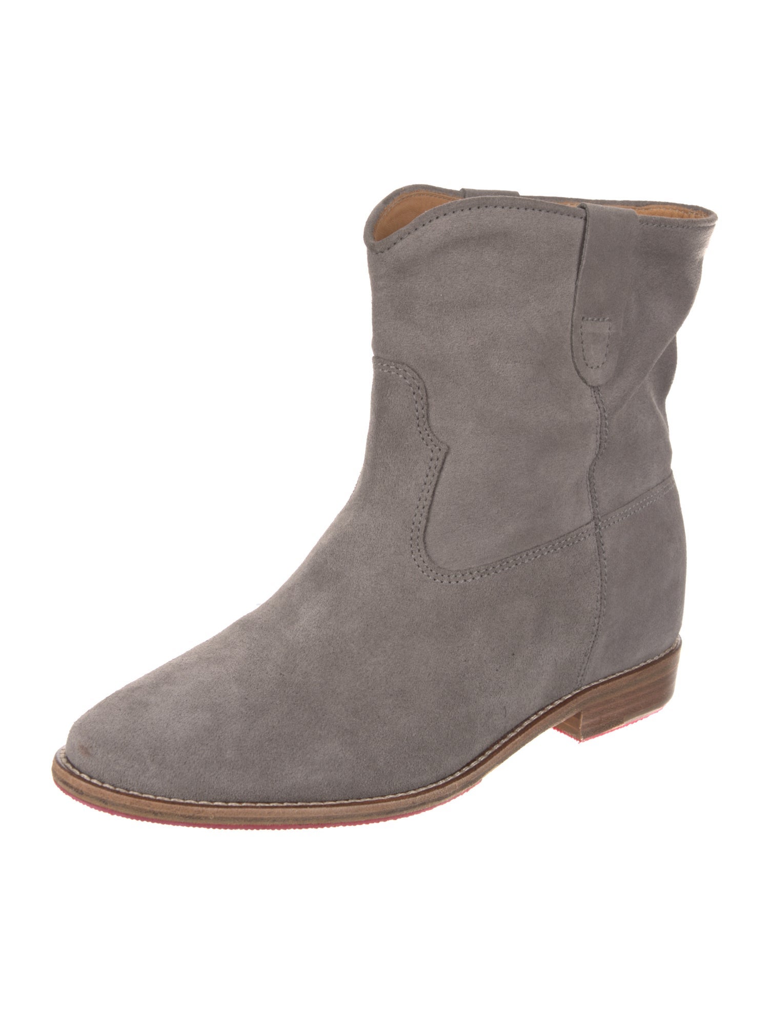 Isabel Marant Suede Moto Boots