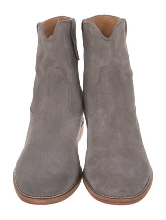 Isabel Marant Suede Moto Boots