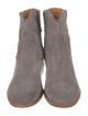 Isabel Marant Suede Moto Boots