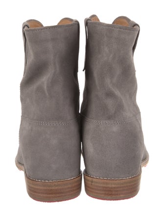 Isabel Marant Suede Moto Boots