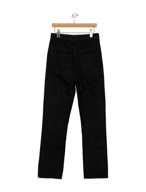 Isabel Marant High-Rise Straight Leg Jeans