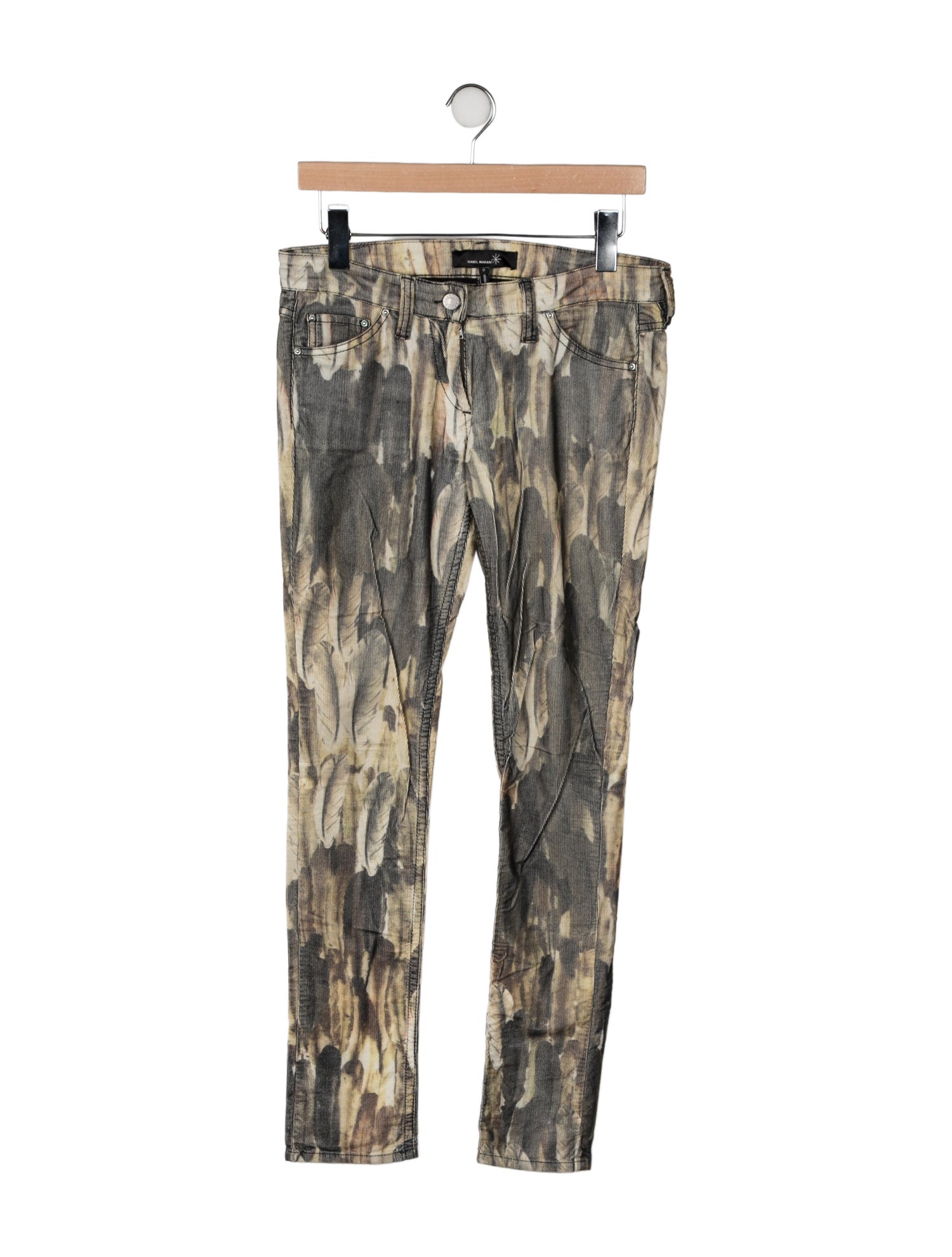Isabel Marant Printed Skinny Leg Pants