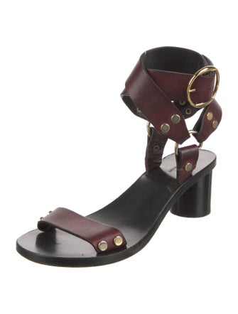 Isabel Marant Leather Gladiator Sandals