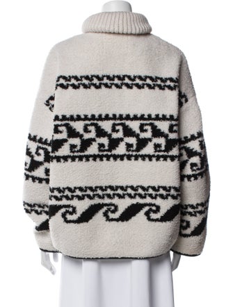 Étoile Isabel Marant Printed Faux Fur Jacket