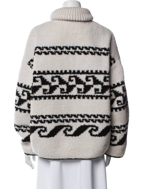 Étoile Isabel Marant Printed Faux Fur Jacket