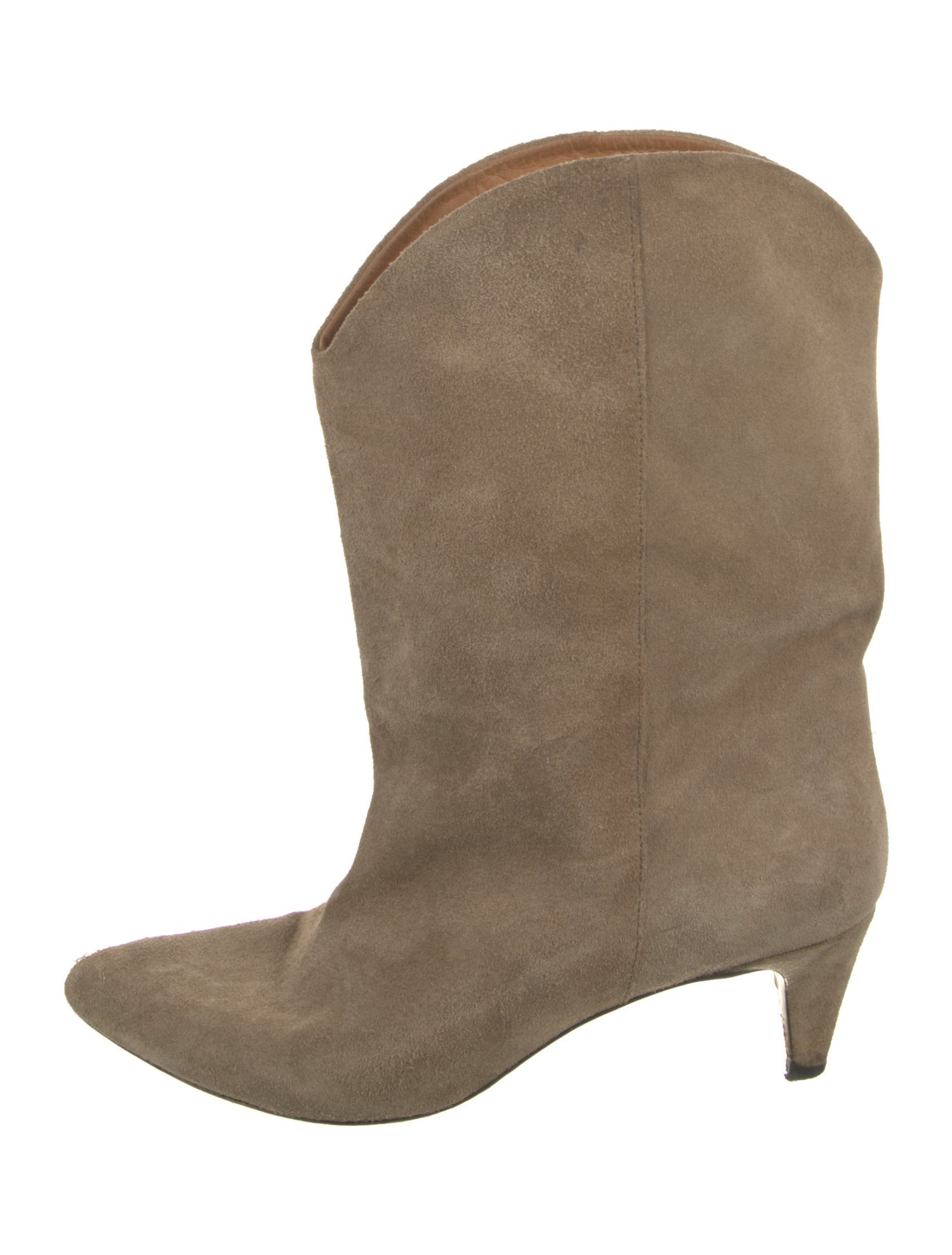 Isabel Marant Suede Western Boots