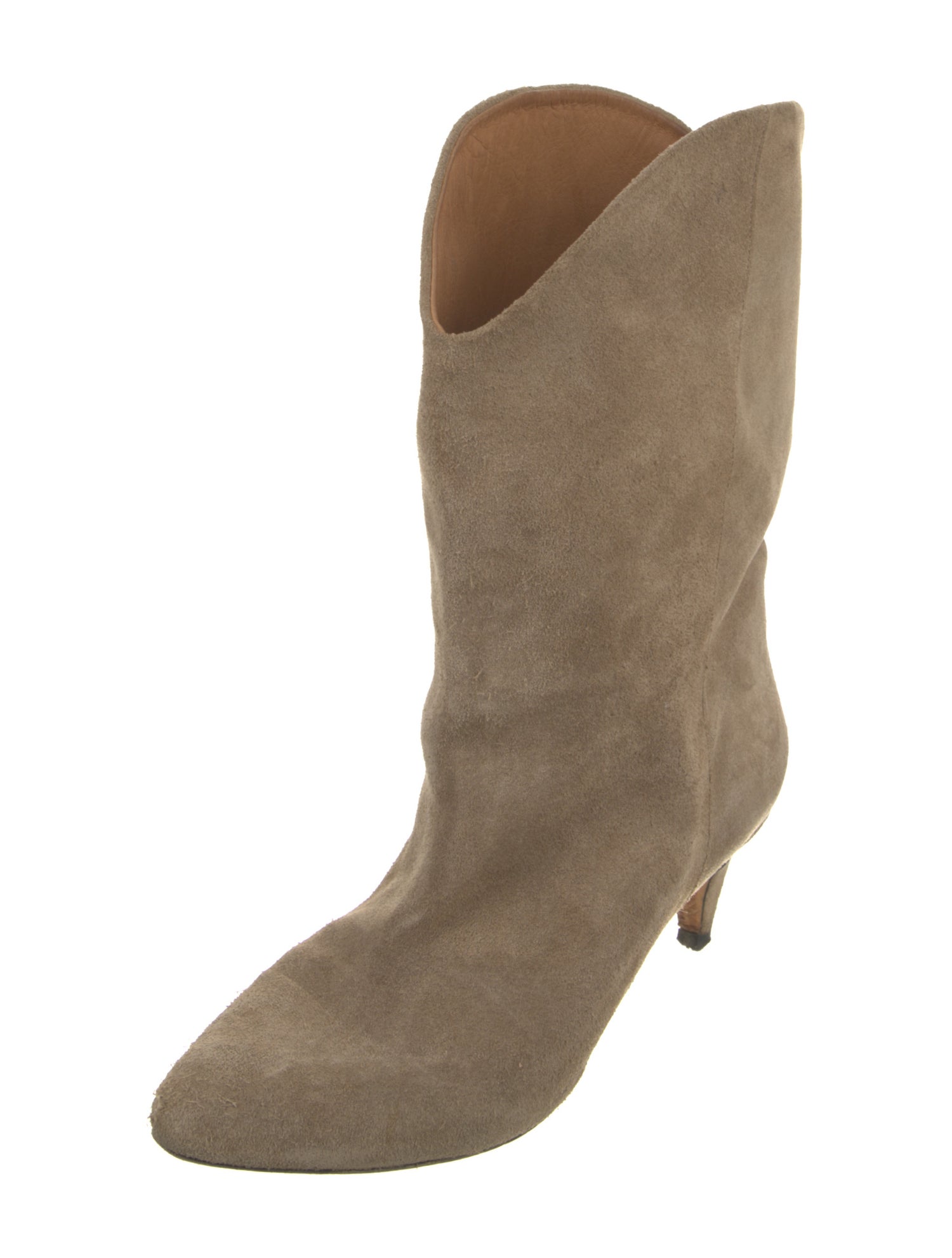 Isabel Marant Suede Western Boots
