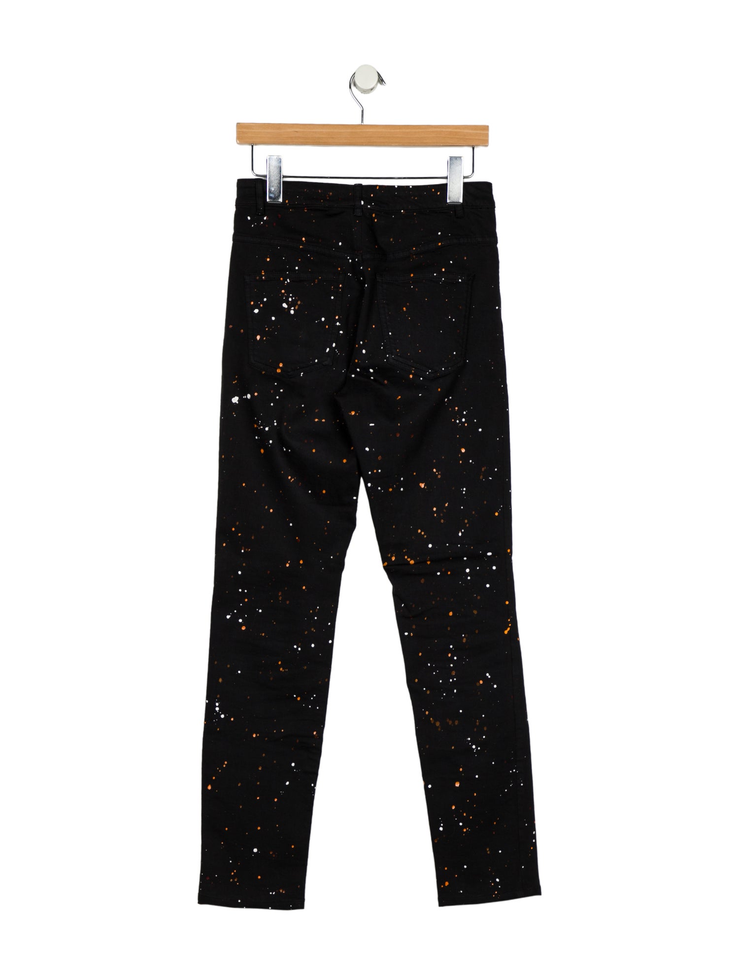 Isabel Marant High-Rise Straight Leg Jeans