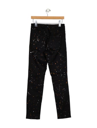 Isabel Marant High-Rise Straight Leg Jeans