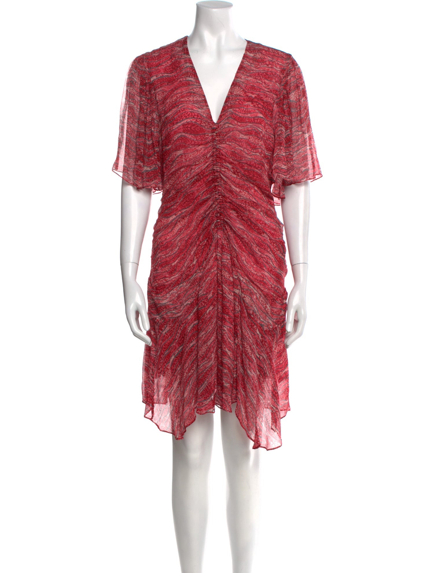 Isabel Marant Printed Knee-Length Dress