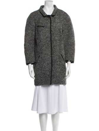 Isabel Marant Tweed Pattern Coat