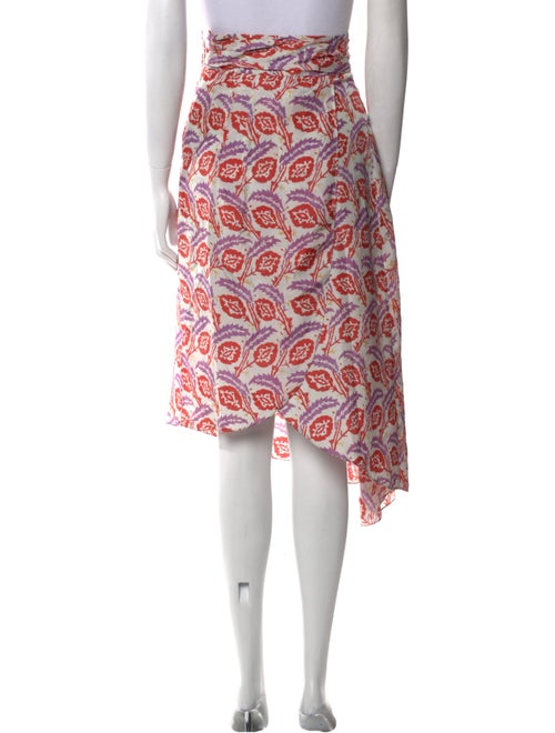 Isabel Marant Silk Midi Length Skirt