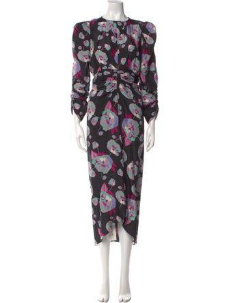 Isabel Marant Silk Midi Length Dress