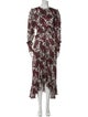 Isabel Marant Paisley Print Long Dress
