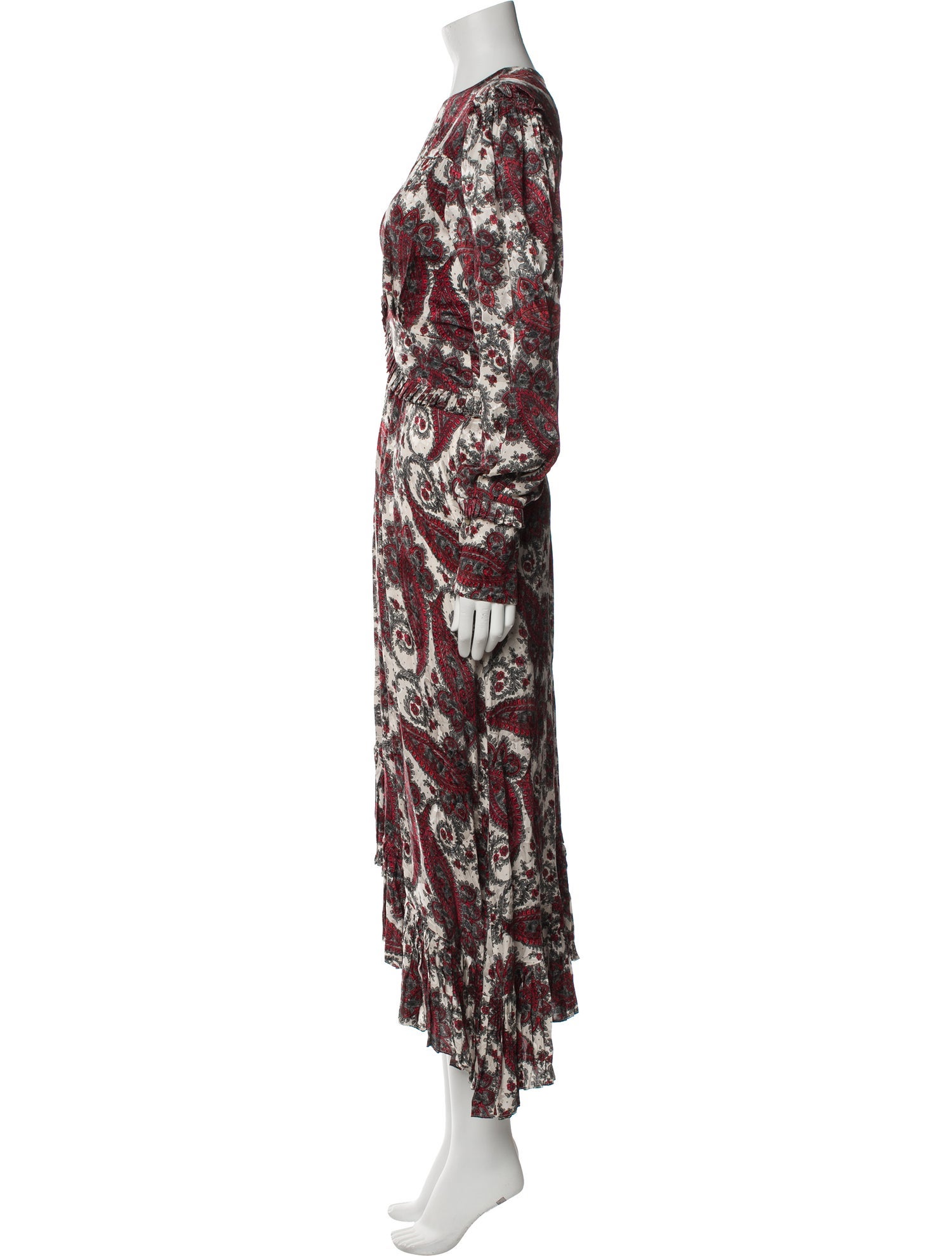 Isabel Marant Paisley Print Long Dress