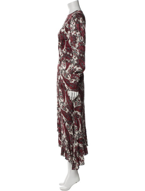 Isabel Marant Paisley Print Long Dress
