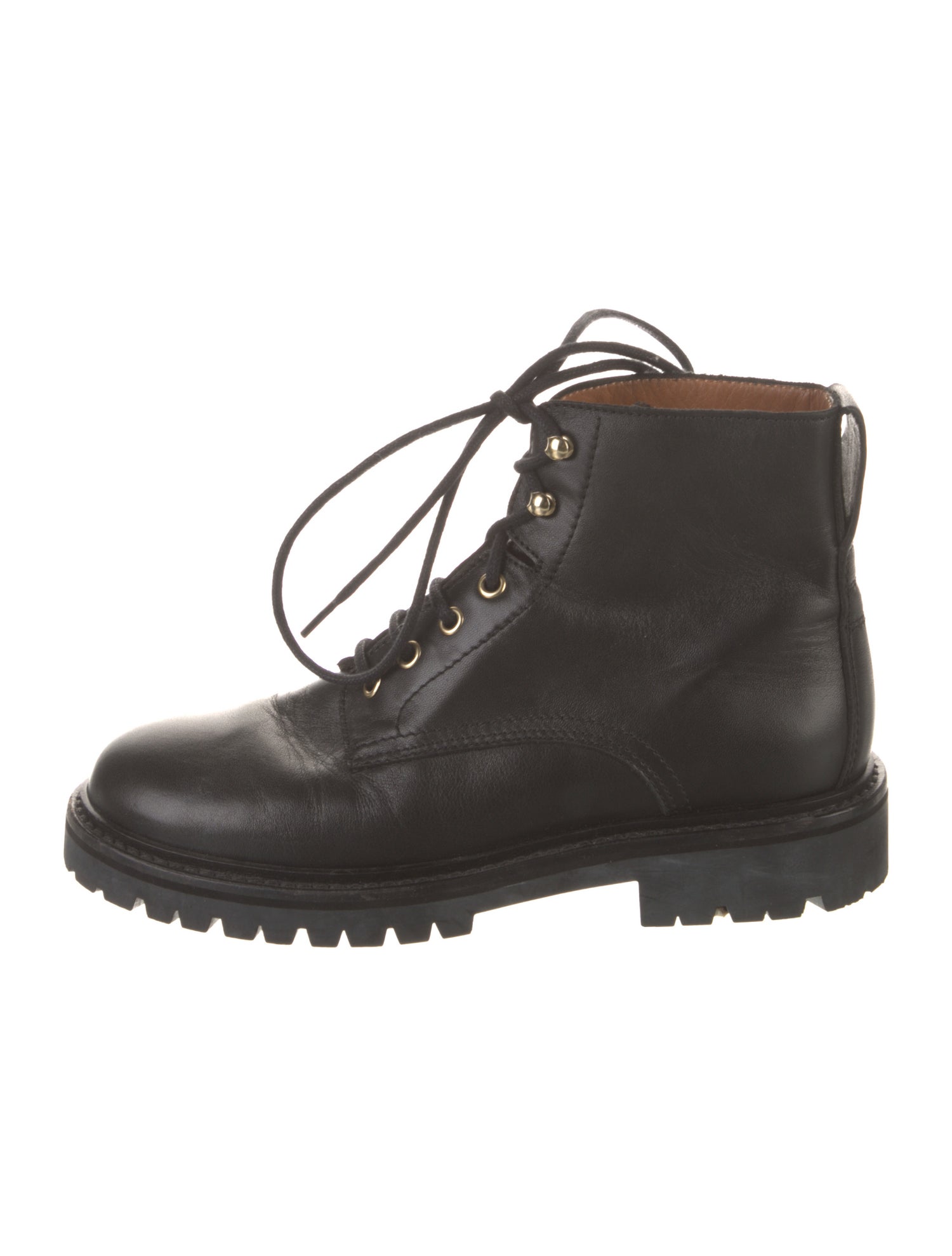 Isabel Marant Leather Combat Boots