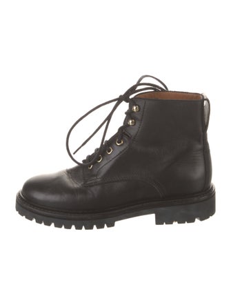 Isabel Marant Leather Combat Boots
