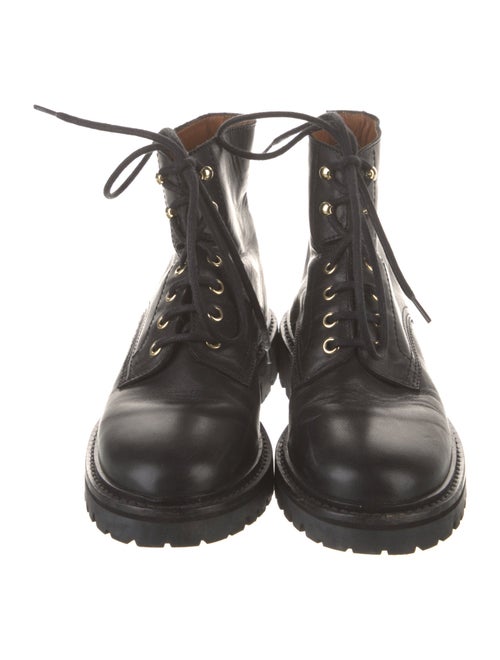 Isabel Marant Leather Combat Boots