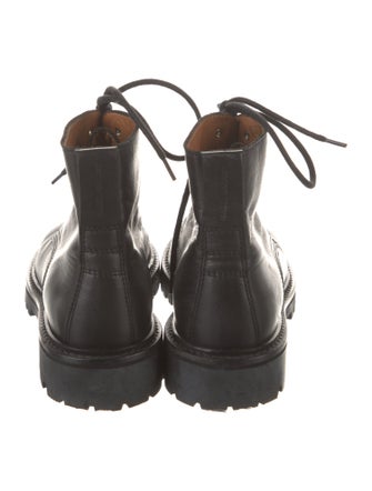Isabel Marant Leather Combat Boots