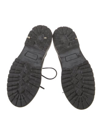 Isabel Marant Leather Combat Boots