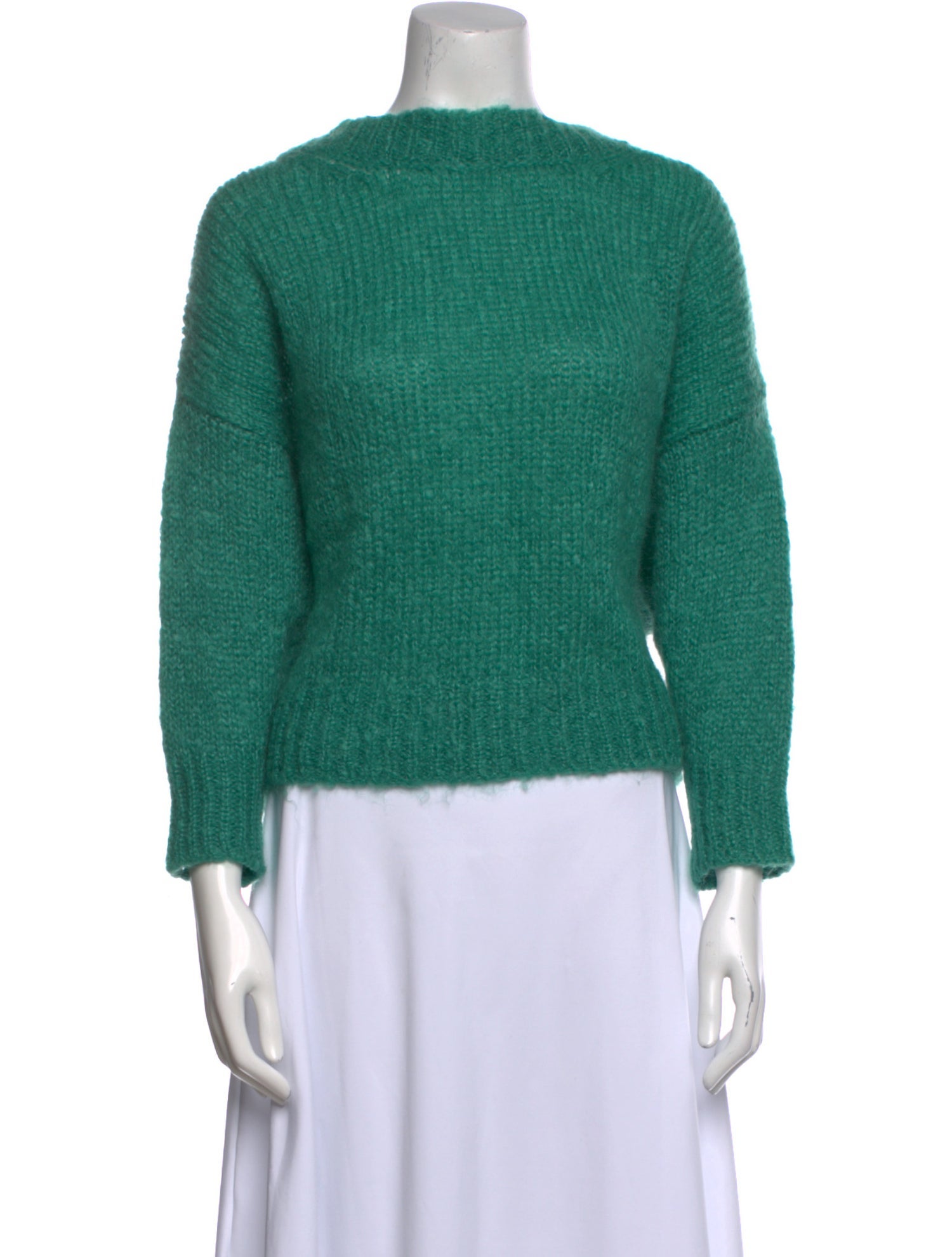 Isabel Marant Kid Mohair Bateau Neckline Sweatshirt