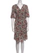 Isabel Marant Silk Knee-Length Dress